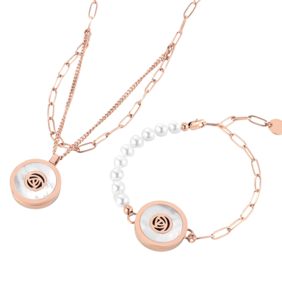 Bild von Rose Gold Aroma Jewelry Set - B2B